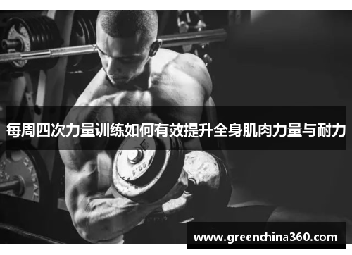 每周四次力量训练如何有效提升全身肌肉力量与耐力